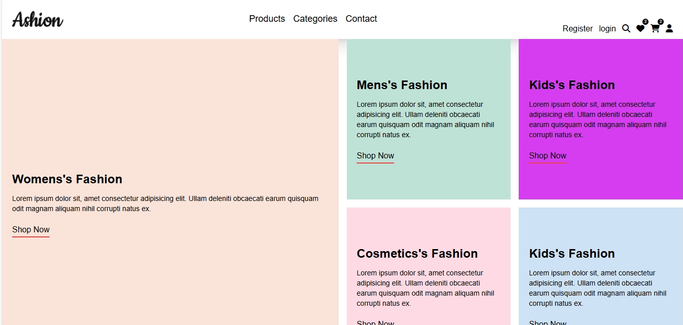 Ecommerce-Web Application